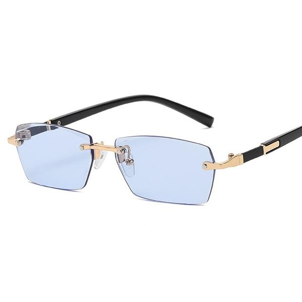 sunglasses metal frameless cut-edge fashion women men polarized european and american trend street shooting seaside driving, White;black
sunglasses metal frameless cut-edge fashion women men polarized european and american trend street shooting seaside driving, White;black