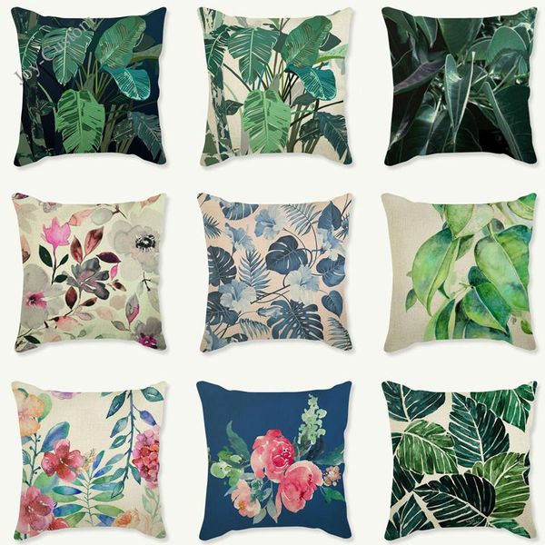 cushion/decorative pillow tropical plant cushion cover painting green throw case palm leaf decorative flower for sofa car home
cushion/decorative pillow tropical plant cushion cover painting green throw case palm leaf decorative flower for sofa car home