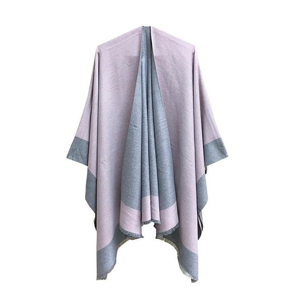 scarves cashmere ponchos and capes autumn winter fashion women shawl scarf travel soft solid warm cloak thick blanket 150*130cm, Blue;gray
scarves cashmere ponchos and capes autumn winter fashion women shawl scarf travel soft solid warm cloak thick blanket 150*130cm, Blue;gray