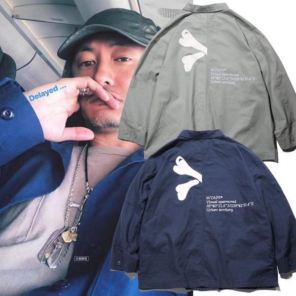 men's hoodies & sweatshirts wtaps 2021 spring and autumn casual loose camping outfit couple windbreaker jacket fashion all-match, Black
men's hoodies & sweatshirts wtaps 2021 spring and autumn casual loose camping outfit couple windbreaker jacket fashion all-match, Black