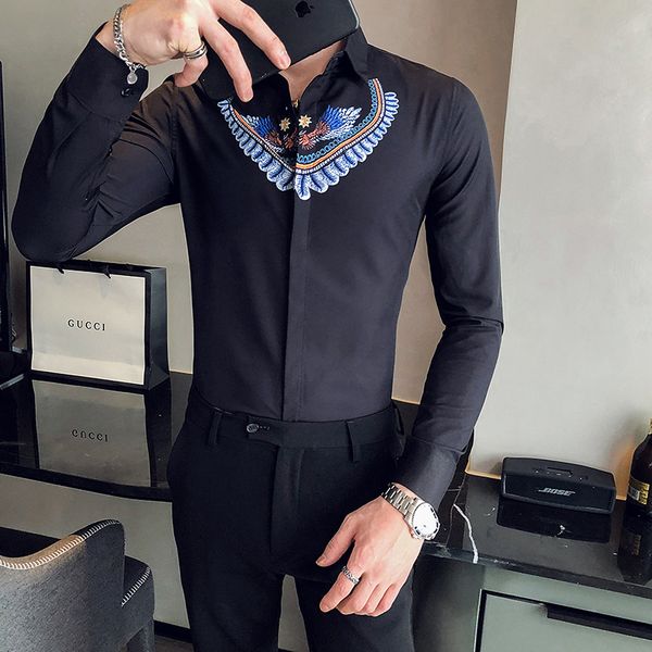 qualidade new alta homens clube elegante impresso camisa manga longa moda coreano magro ajuste blusa streetwear 3x 64oh, Black;brown
qualidade new alta homens clube elegante impresso camisa manga longa moda coreano magro ajuste blusa streetwear 3x 64oh, Black;brown