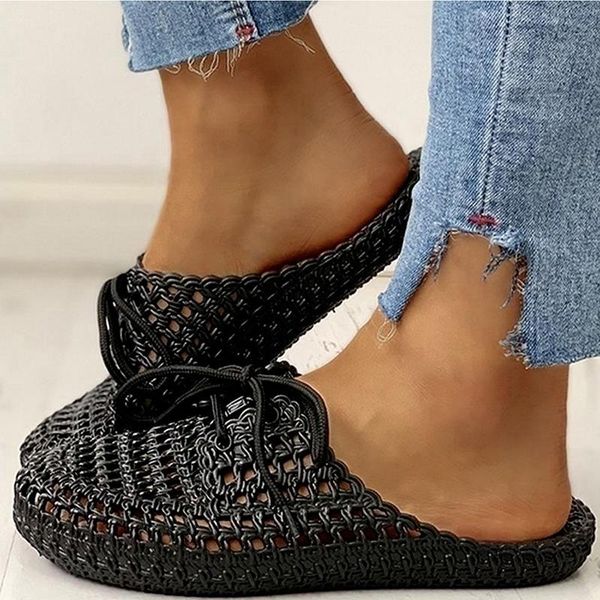 slippers summer shoes woman 2021 closed toe breathable flip flops women hollow out lace up outdoor flat beach slides sandals, Black
slippers summer shoes woman 2021 closed toe breathable flip flops women hollow out lace up outdoor flat beach slides sandals, Black