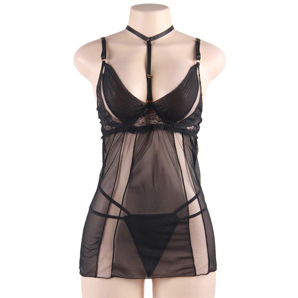 black elegant lace baby doll sexyy lingerie women hanging neck perspective plus size erotic lingerie sexyy dress with panty, Red;black
black elegant lace baby doll sexyy lingerie women hanging neck perspective plus size erotic lingerie sexyy dress with panty, Red;black