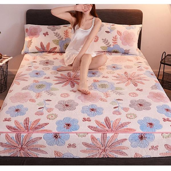 sheets & sets winter print floral plush super soft cozy double bed sheet warm flannel elastic fitted mattress protector cover
sheets & sets winter print floral plush super soft cozy double bed sheet warm flannel elastic fitted mattress protector cover