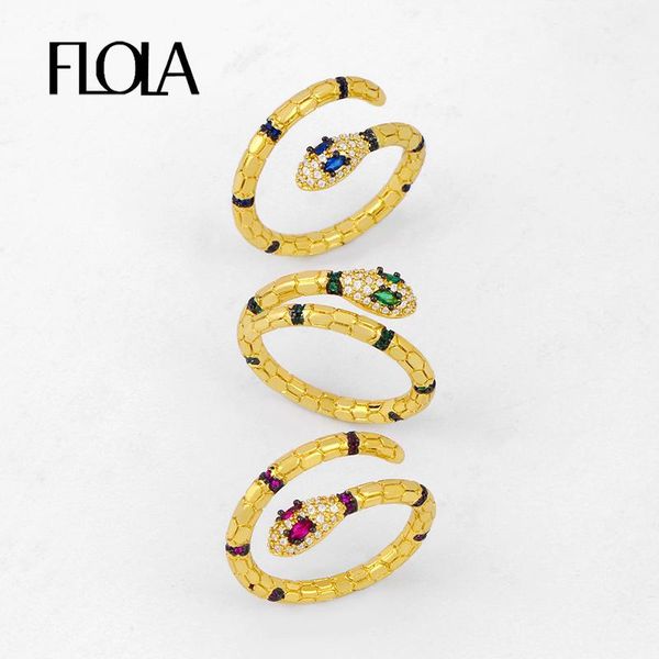cluster rings flola gold snake for women with green stone rainbow crystal adjustable open cz cubic zirconia fashion jewelry rigj33, Golden;silver
cluster rings flola gold snake for women with green stone rainbow crystal adjustable open cz cubic zirconia fashion jewelry rigj33, Golden;silver