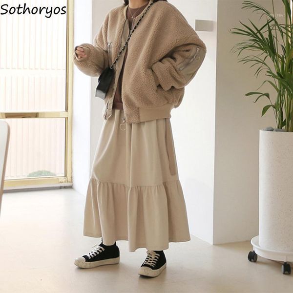 skirts women corduroy solid simple autumn a-line harajuku vintage students fresh chic fashion street all-match baggy ulzzang, Black
skirts women corduroy solid simple autumn a-line harajuku vintage students fresh chic fashion street all-match baggy ulzzang, Black