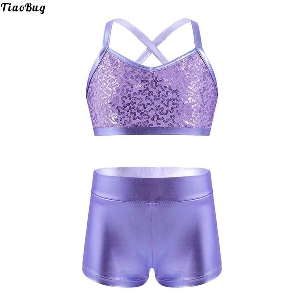 stage wear 2pcs kids girls tankini outfit spaghetti shoulder straps shiny sequins tank with bottoms set for ballet dance gym workout, Black;red
stage wear 2pcs kids girls tankini outfit spaghetti shoulder straps shiny sequins tank with bottoms set for ballet dance gym workout, Black;red