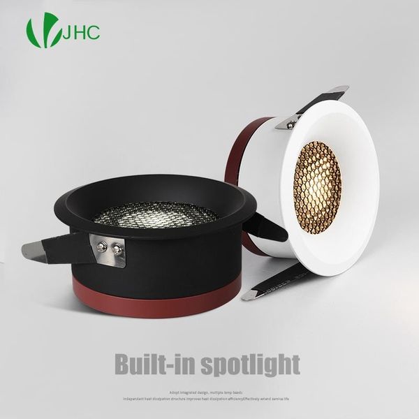 ceiling lights dimmable led spotlight honeycomb nest anti-glare embedded downlight 5w~15w household wine cabinet lighting 110v 220v
ceiling lights dimmable led spotlight honeycomb nest anti-glare embedded downlight 5w~15w household wine cabinet lighting 110v 220v