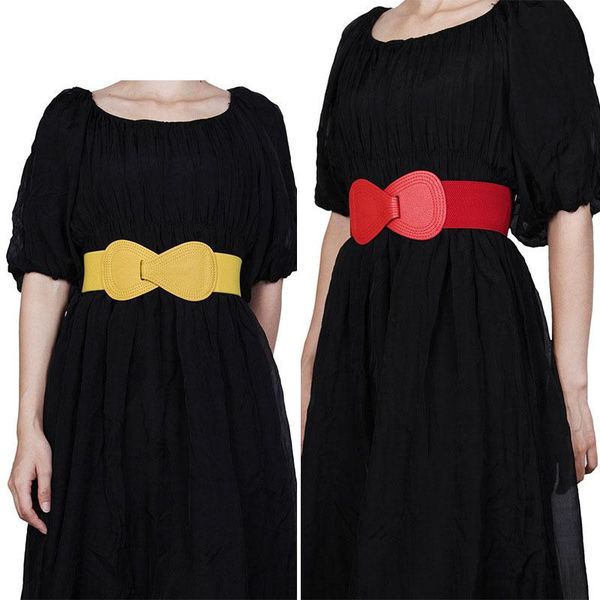 belts casual bow waistband elastic wide hook belt red black white yellow corset faux leather solid color waist, Black;brown
belts casual bow waistband elastic wide hook belt red black white yellow corset faux leather solid color waist, Black;brown