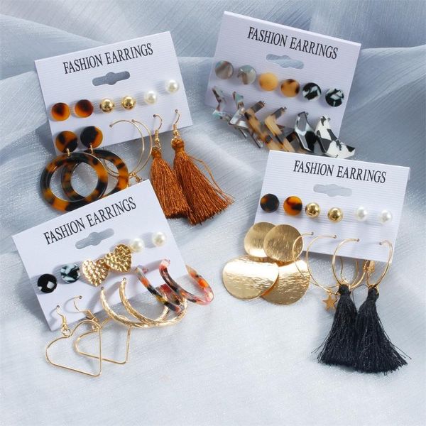 stud 6 pairs set earrings geometric leopard for women earing jewelry pearl earings acrylic earring kolczyki jl1535, Golden;silver
stud 6 pairs set earrings geometric leopard for women earing jewelry pearl earings acrylic earring kolczyki jl1535, Golden;silver