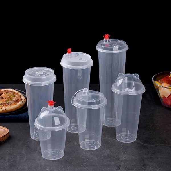 disposable cups & straws 50pcs thick transparent plastic 500ml 700ml coffee cup birthday party favors cold drink
disposable cups & straws 50pcs thick transparent plastic 500ml 700ml coffee cup birthday party favors cold drink