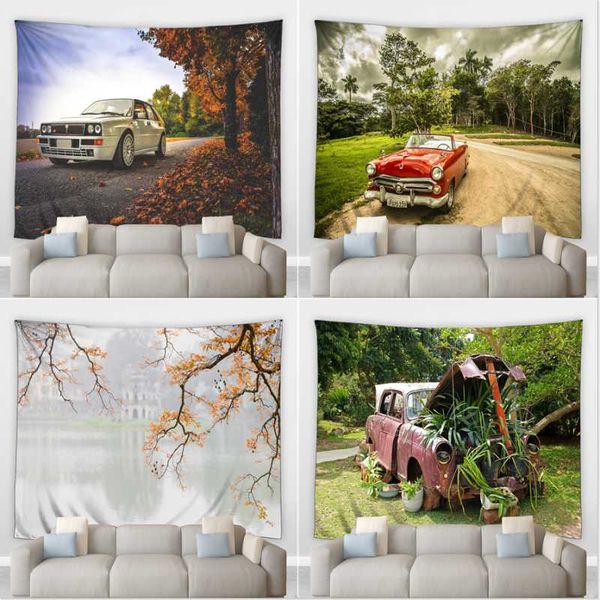 tapestries retro vintage car hippie big tapestry autumn mountain road scrapped classic cars pattern home deco wall hanging blanket washable
tapestries retro vintage car hippie big tapestry autumn mountain road scrapped classic cars pattern home deco wall hanging blanket washable