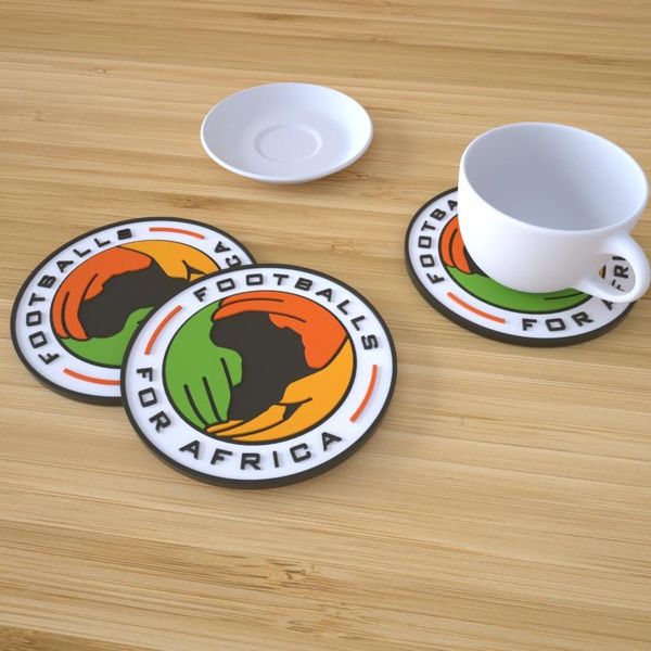 mats & pads custom logo eco-friendly soft rubber glass drink cup coasters promotion gifts
