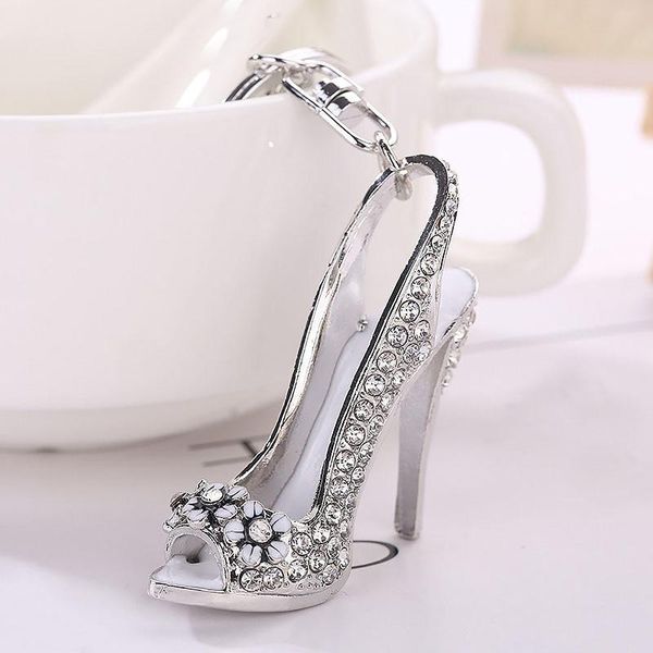 keychains fashion high heel shoe keychain rhinestone crystal purse car key chain bag pendant decorative alloy keyring gifts accessories, Silver
keychains fashion high heel shoe keychain rhinestone crystal purse car key chain bag pendant decorative alloy keyring gifts accessories, Silver
