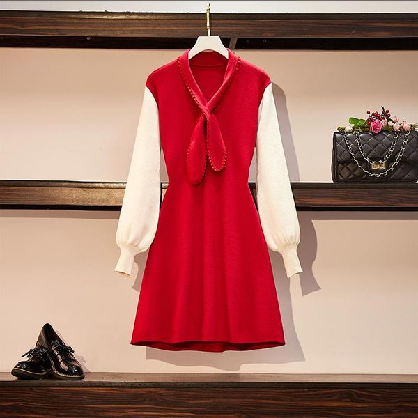 casual dresses coigarsam 4xl plus size women dress red black 6868, Black;gray
casual dresses coigarsam 4xl plus size women dress red black 6868, Black;gray