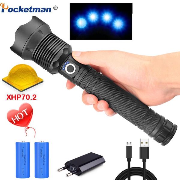 most powerful lamp xhp70.2 usb zoom led torch xhp70 xhp50 18650 or 26650 battery camping, hiking
most powerful lamp xhp70.2 usb zoom led torch xhp70 xhp50 18650 or 26650 battery camping, hiking