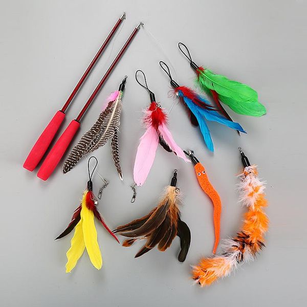 feather pet cat toys funny cat rod teaser rod wand interactive toys funny stick supplies interactive
feather pet cat toys funny cat rod teaser rod wand interactive toys funny stick supplies interactive