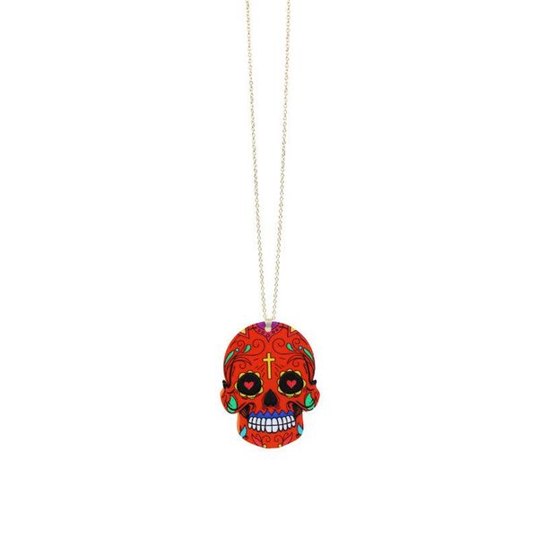 pendant necklaces trend punk colorful resin skull chain necklace halloween fashion hip hop statement couple jewelry gift, Silver
pendant necklaces trend punk colorful resin skull chain necklace halloween fashion hip hop statement couple jewelry gift, Silver