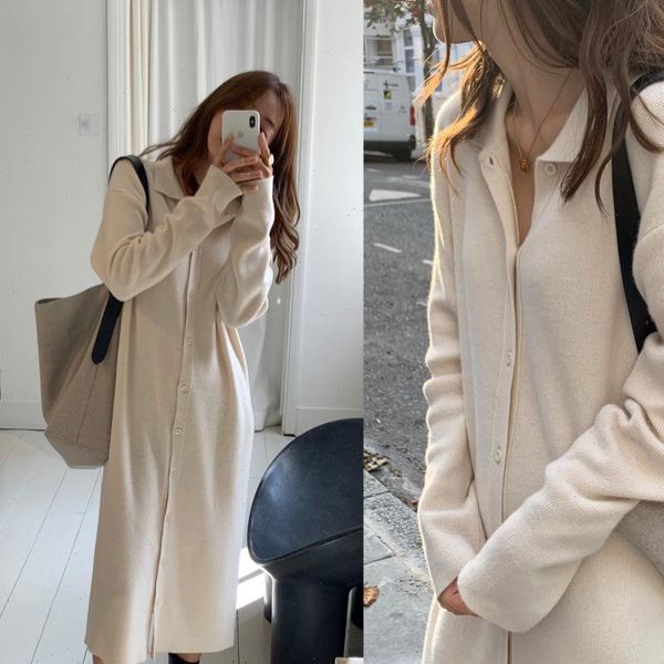 new autumn sweater women dress winter long sleeve sweater knitted dresses long loose maxi oversize dresses knitting robe vestido, White;black
new autumn sweater women dress winter long sleeve sweater knitted dresses long loose maxi oversize dresses knitting robe vestido, White;black