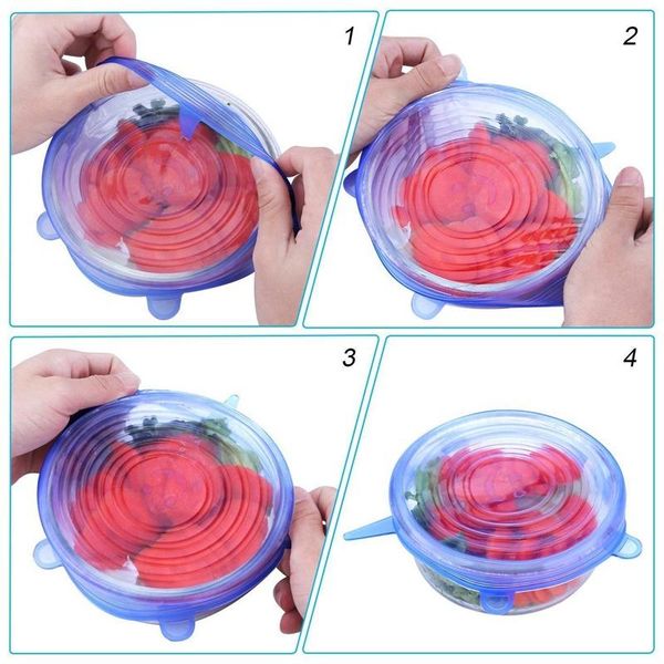 food savers & storage containers silicone stretch lids,7-pack various sizes cover for bowl,superior keeping fresh, dishwasher and er sa
food savers & storage containers silicone stretch lids,7-pack various sizes cover for bowl,superior keeping fresh, dishwasher and er sa