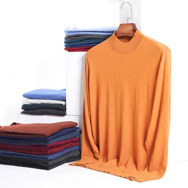 2021 12 colors men's thick turtleneck sweater autumn and winter new fashion casual lapel warm pullover male brand clothes 3bwz, White;black
2021 12 colors men's thick turtleneck sweater autumn and winter new fashion casual lapel warm pullover male brand clothes 3bwz, White;black