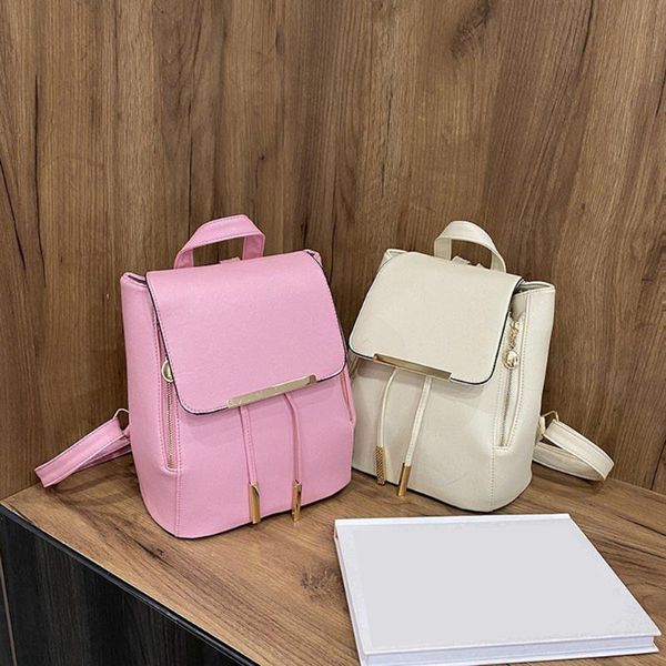 school bags casual women pure color pu knapsack preppy style drawstring handbags rucksacks waterproof campus travel rucksack
school bags casual women pure color pu knapsack preppy style drawstring handbags rucksacks waterproof campus travel rucksack