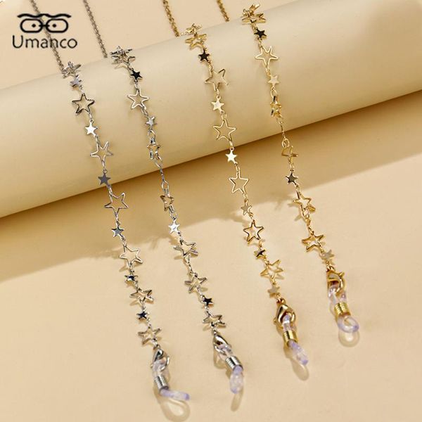sunglasses frames 79cm silver gold chain for women hollow star mask glasses chains anti-drop lanyard necklace eyeglasses jewelry
sunglasses frames 79cm silver gold chain for women hollow star mask glasses chains anti-drop lanyard necklace eyeglasses jewelry