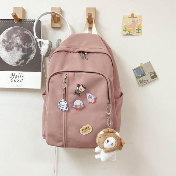school bags korean version of campus antique soft girl student leisure versatile large capacity backpack female japanese cute
school bags korean version of campus antique soft girl student leisure versatile large capacity backpack female japanese cute