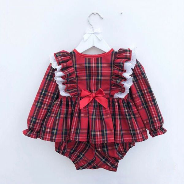 newborn toddler baby girl lace long sleeve romper clothes dress shorts outfit 2pcs kids red plaid set 0-24m, White
newborn toddler baby girl lace long sleeve romper clothes dress shorts outfit 2pcs kids red plaid set 0-24m, White