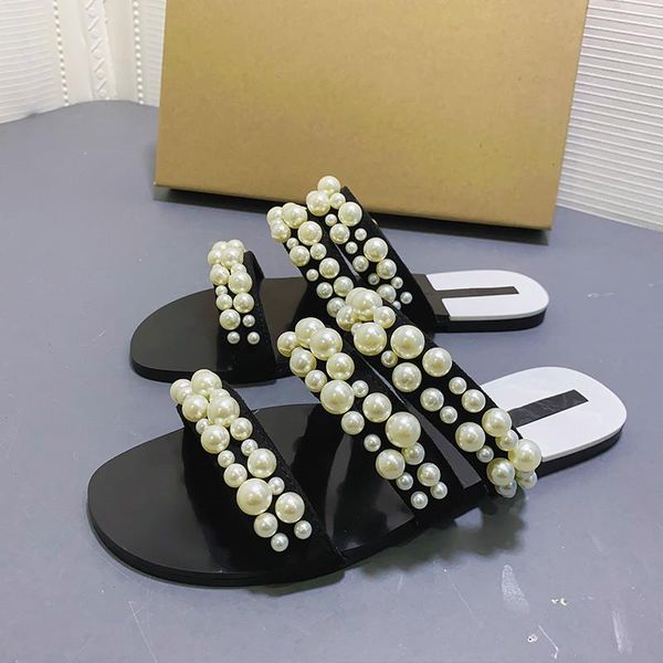 women shoe pearl black open-toed flat with fashion beaded beach female slippers outside woman slides wholesale zapatos de mujer
women shoe pearl black open-toed flat with fashion beaded beach female slippers outside woman slides wholesale zapatos de mujer
