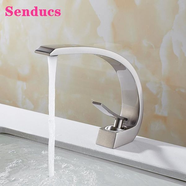 bathroom sink faucets senducs basin faucet brushed nickel mixer tap creative matte black cold
bathroom sink faucets senducs basin faucet brushed nickel mixer tap creative matte black cold