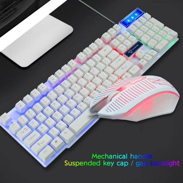 keyboard and mouse combo gaming mechanical color breathing backlight 104 keys set with multi-function buttons ergonomic keyboard
keyboard and mouse combo gaming mechanical color breathing backlight 104 keys set with multi-function buttons ergonomic keyboard