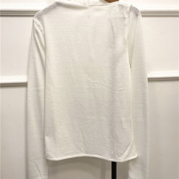 2021 asymmetric neckline sweater women solid color simple elegant long sleeve female knit jumper new oufi, White
2021 asymmetric neckline sweater women solid color simple elegant long sleeve female knit jumper new oufi, White