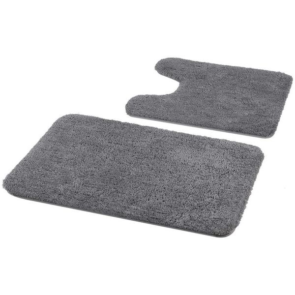 bath mats bathroom rugs set 2 pieces - shaggy soft mat & u-shaped toilet rug, non-slip machine wash/dry absorbent
bath mats bathroom rugs set 2 pieces - shaggy soft mat & u-shaped toilet rug, non-slip machine wash/dry absorbent