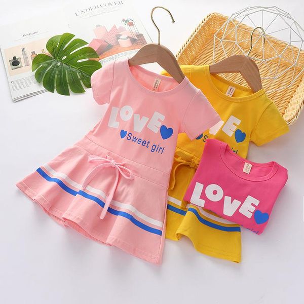 vidmid children's clothing little kids girls summer casual dresses new baby girls dresses cotton medium length clothes p2215, Red;yellow
vidmid children's clothing little kids girls summer casual dresses new baby girls dresses cotton medium length clothes p2215, Red;yellow