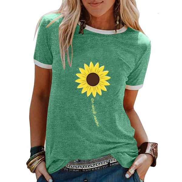 30# summer t shirt women sunflower printing t-shirt short sleeve oversized tshirt tunic drop shipping, White
30# summer t shirt women sunflower printing t-shirt short sleeve oversized tshirt tunic drop shipping, White