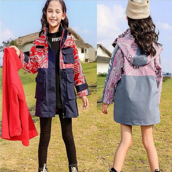5-15y childrens jacket removable sport warm coat girls autumn winter thicken warm triple windproof waterproof jacket for girls, Blue;gray
5-15y childrens jacket removable sport warm coat girls autumn winter thicken warm triple windproof waterproof jacket for girls, Blue;gray
