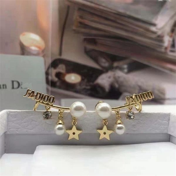special offer designer jewelry 2021 letter pearl five pointed star accessories ear clip fashion du earrings d4xg, Silver
special offer designer jewelry 2021 letter pearl five pointed star accessories ear clip fashion du earrings d4xg, Silver