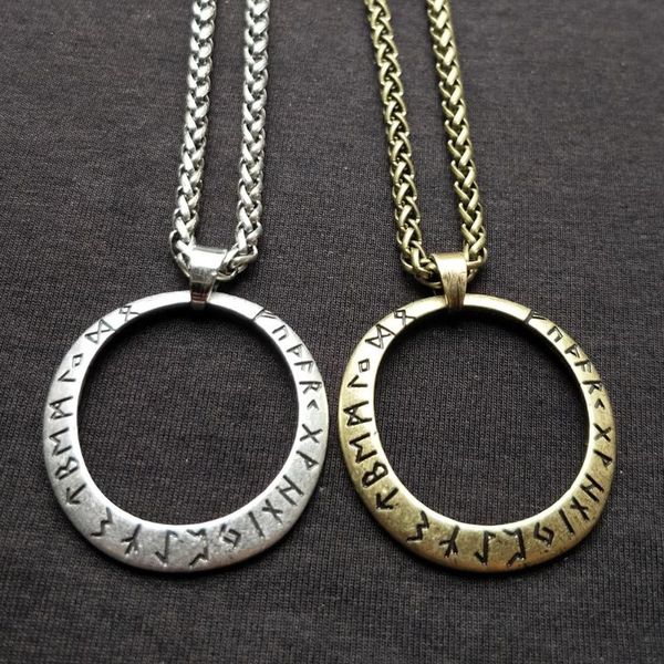 pendant necklaces men's zinc alloy necklace viking simple rune nordic mythology amulet jewelry, Silver
pendant necklaces men's zinc alloy necklace viking simple rune nordic mythology amulet jewelry, Silver