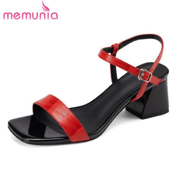 dress shoes memunia 2021 est thick heel sandals women genuine leather buckle simple casual fashion, Black
dress shoes memunia 2021 est thick heel sandals women genuine leather buckle simple casual fashion, Black