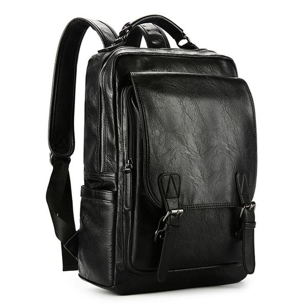 backpack leather for men travel shoulder bags brand black soft pu backpacks schoolbag hold a4 ipad
backpack leather for men travel shoulder bags brand black soft pu backpacks schoolbag hold a4 ipad