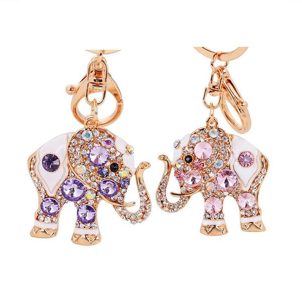keychains exquisite cute elephant crystal animal keychain car bag pendant ornament dripping oil alloy keyring trinket female jewelry gift, Silver
keychains exquisite cute elephant crystal animal keychain car bag pendant ornament dripping oil alloy keyring trinket female jewelry gift, Silver
