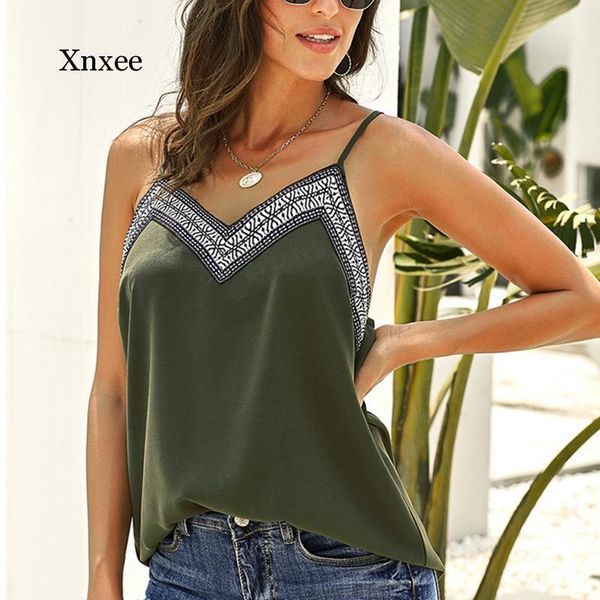 summer loose embroidered sling women casual beach v-neck tank backless clothes plus size, White
summer loose embroidered sling women casual beach v-neck tank backless clothes plus size, White