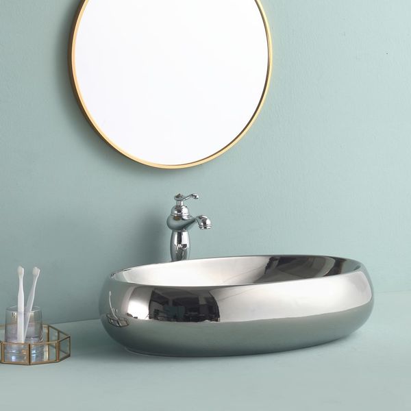 2021 new pia european art ship chrome oval wash basin ceramic above the meter bathroom sink j1w1
2021 new pia european art ship chrome oval wash basin ceramic above the meter bathroom sink j1w1