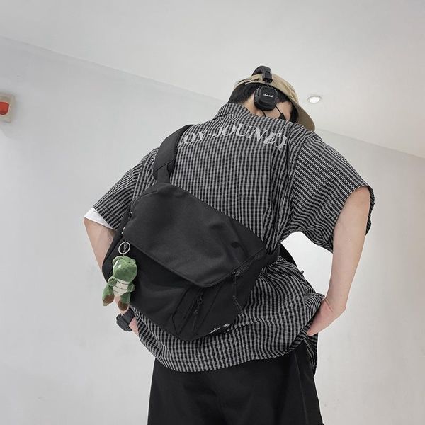 cross body original brand messenger bag ins japanese black college students high school student 2021 fashion tooling shoulder
cross body original brand messenger bag ins japanese black college students high school student 2021 fashion tooling shoulder