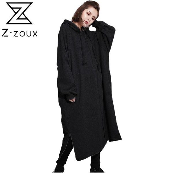 women's hoodies & sweatshirts z-zoux women hoodie cotton hooded womens oversized zipper cardigan loose long coat autumn 2021, Black
women's hoodies & sweatshirts z-zoux women hoodie cotton hooded womens oversized zipper cardigan loose long coat autumn 2021, Black