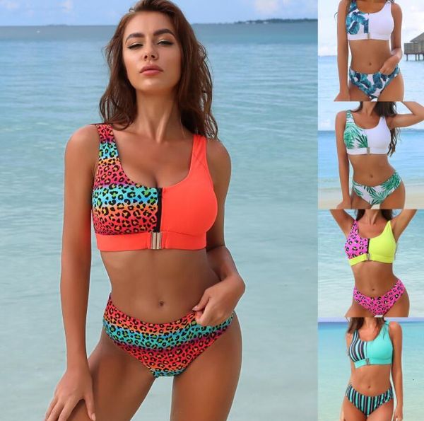 bikinis 11 designs women set swimwear 2021 floral print zipper summer beach two-piece swimsuits swimming bathing suits swim b, White;black
bikinis 11 designs women set swimwear 2021 floral print zipper summer beach two-piece swimsuits swimming bathing suits swim b, White;black