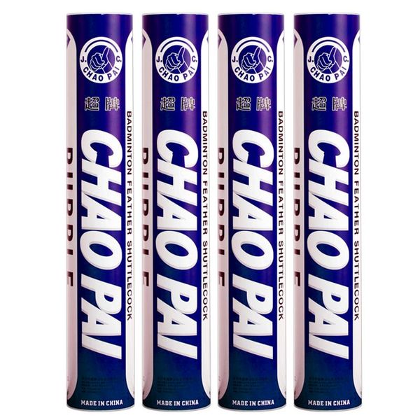 original chaopai blue class a cigu duck feather badminton shuttlecock shuttlecocks for competition 12pcs/dozen
original chaopai blue class a cigu duck feather badminton shuttlecock shuttlecocks for competition 12pcs/dozen