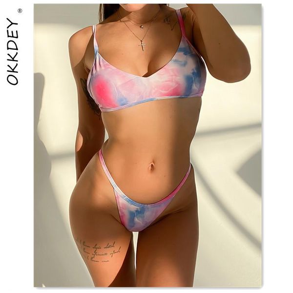 women's swimwear bikinis 2021 swimsuit tie dye mini thong bikini set bathing suits women summer beachwear swimming suit, White;black
women's swimwear bikinis 2021 swimsuit tie dye mini thong bikini set bathing suits women summer beachwear swimming suit, White;black