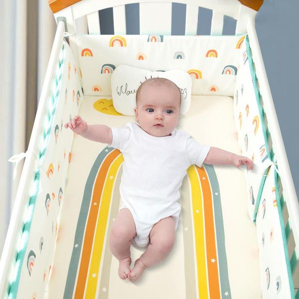 bedding sets baby bed bumper for borns room decoration thick soft crib protector kids cot cushion with cotton cover detachable
bedding sets baby bed bumper for borns room decoration thick soft crib protector kids cot cushion with cotton cover detachable